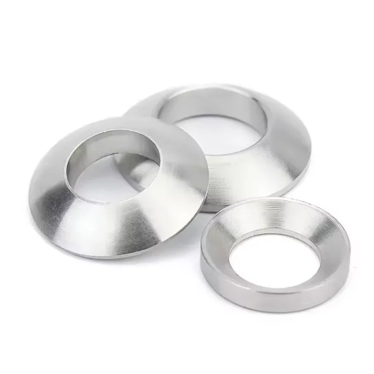 high strength Stainless Steel SS304 SS316 Dome Conical Countersunk DIN6319 Polished Spherical Washers