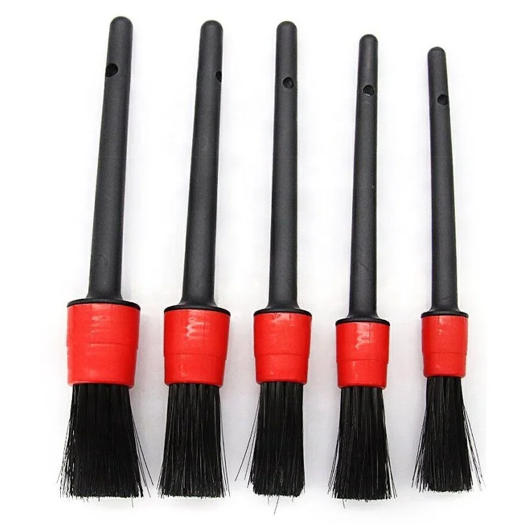 Customized Details Auto Cleaning Tools Plastic Handle Car Detailing Brush