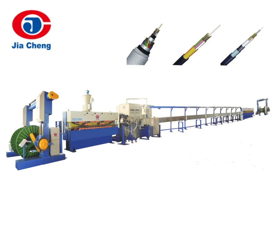 Производственная линия оптоволоконного кабеля JIACHENG, машина для производства оптоволоконного кабеля