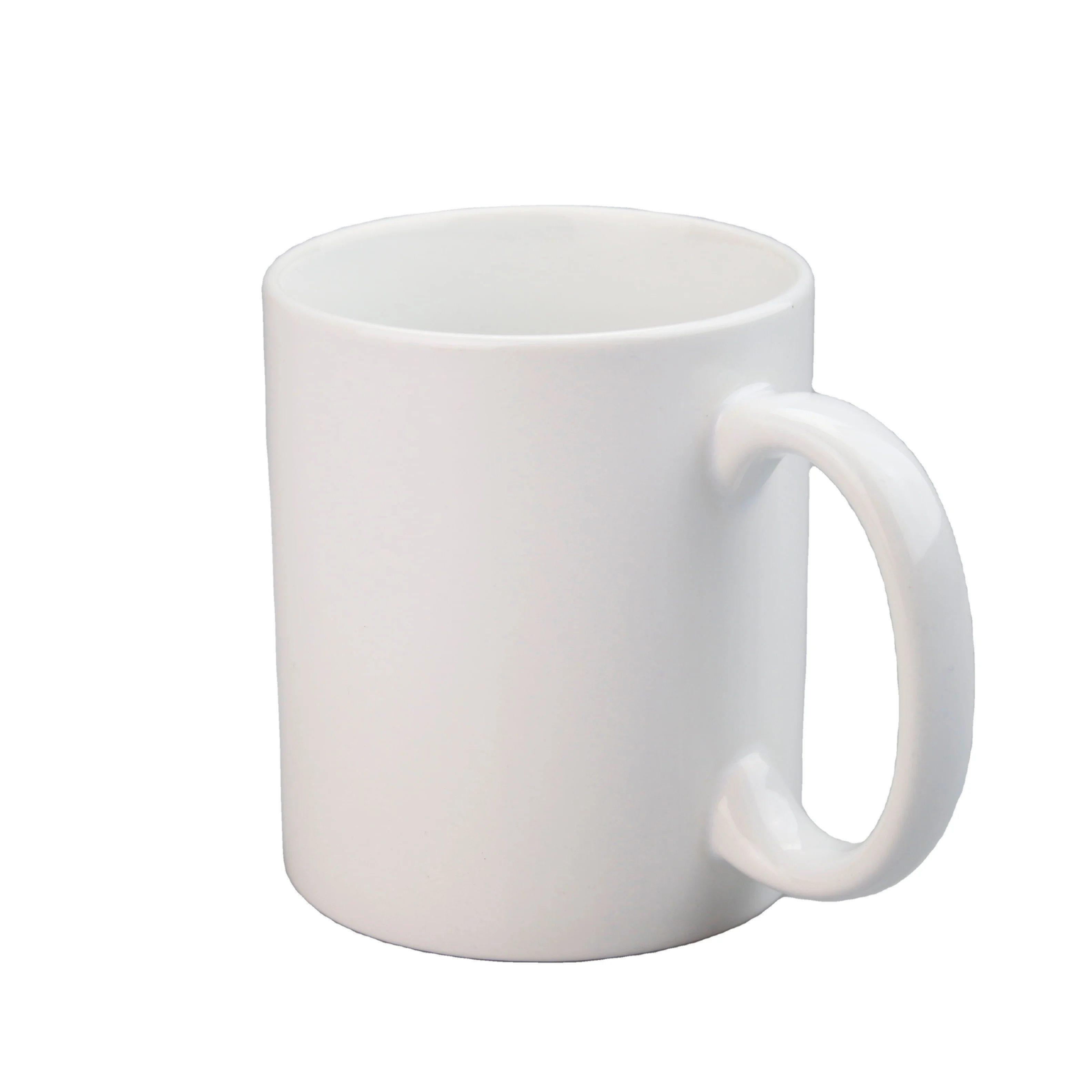 Hot sale products zogift custom printed sublimation mug cat shape girls polymer clay mug sublimation mug