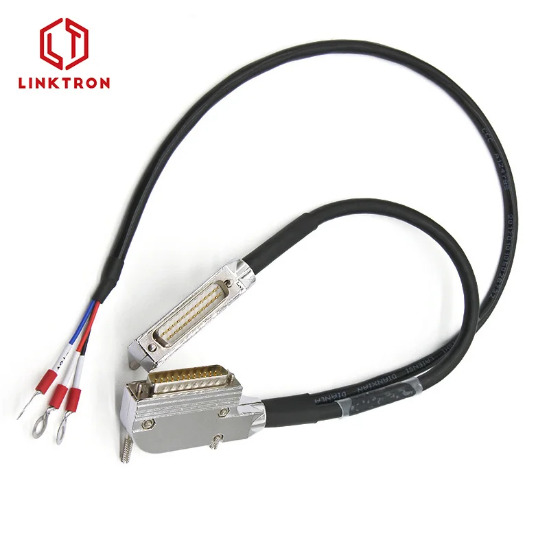 DSUB 25 metal hood RS232 Serial D-sub 1.5m Male 25 Pin To Female Db25 Parallel Centronics Cable