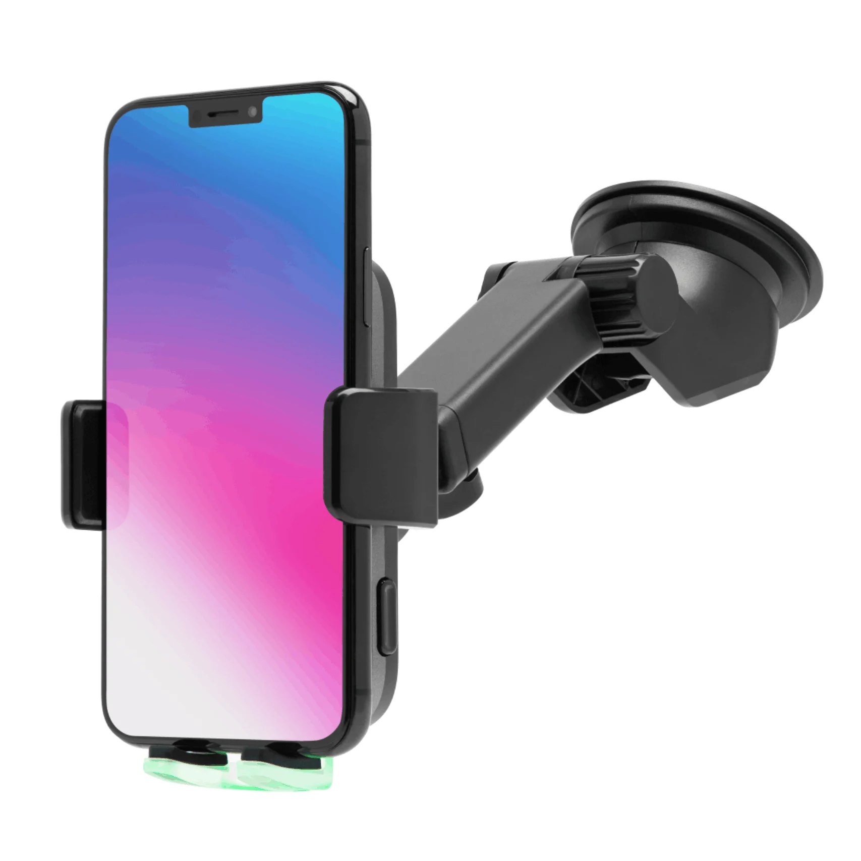 15W Qi Car Wireless Charger 360 Degree Rotation automatic clamping Fast Wireless Charging Car Mount Phone Holder