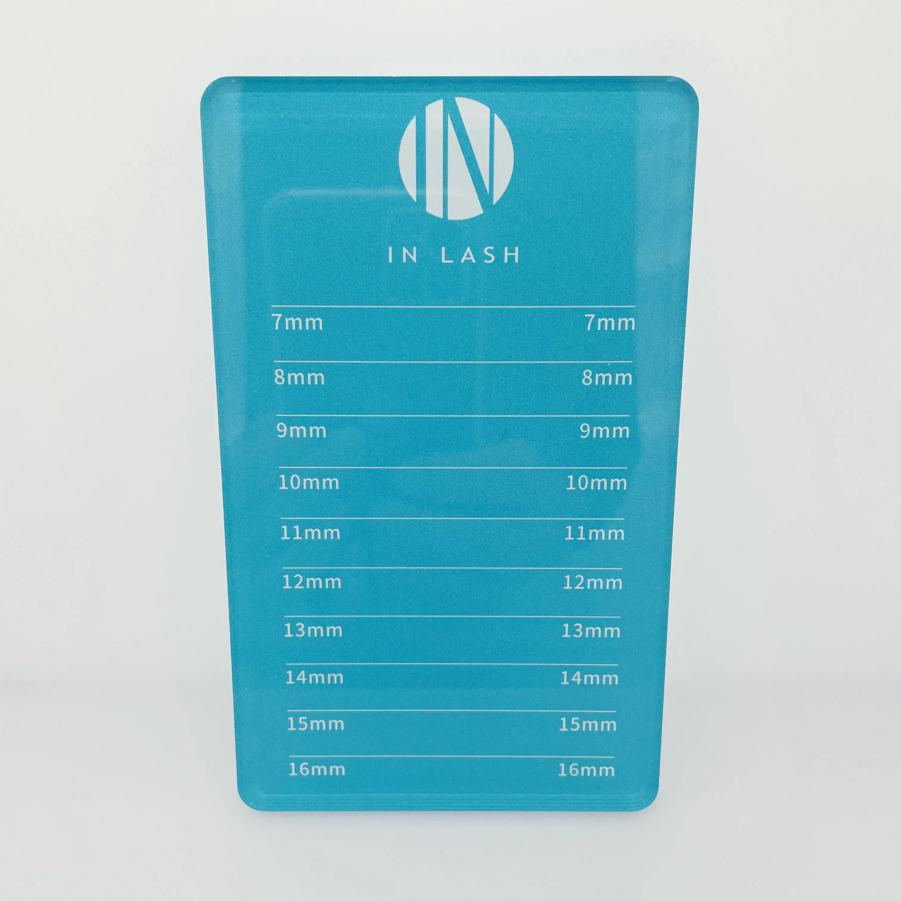 Wholesale Quality Acrylic Multiple designs  Custom LOGO eyelash extension tray tile pallet