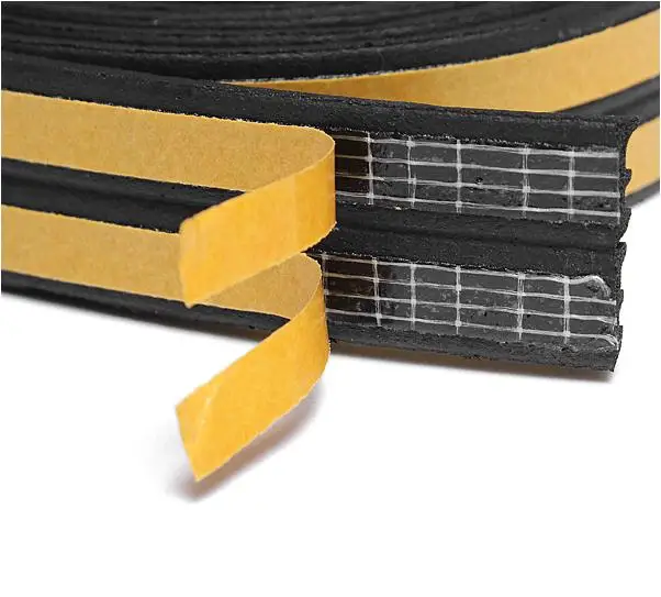9x5.5mm p-profile weatherstrip D Profile