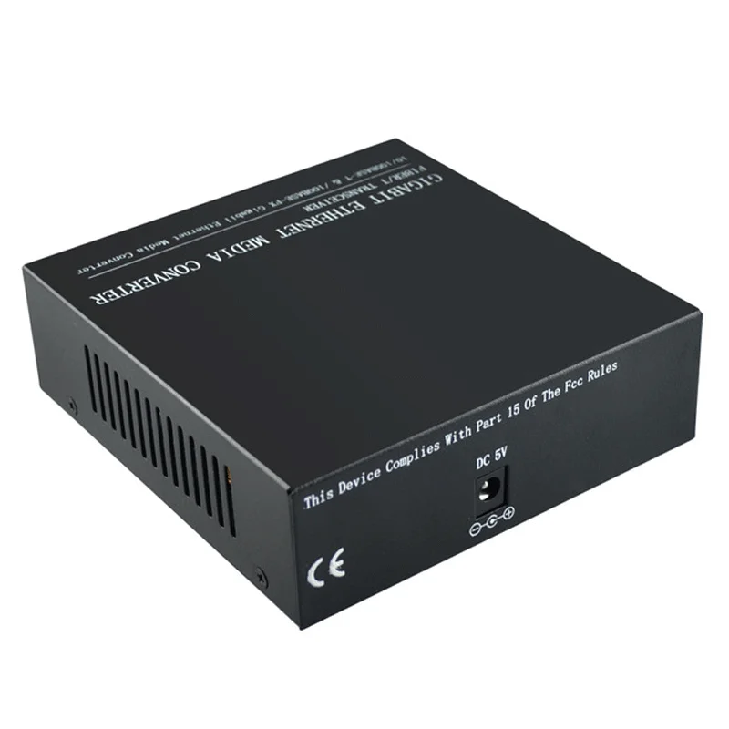 8 RJ45 Ports Fiber Switch Fiber Optic Media Converter