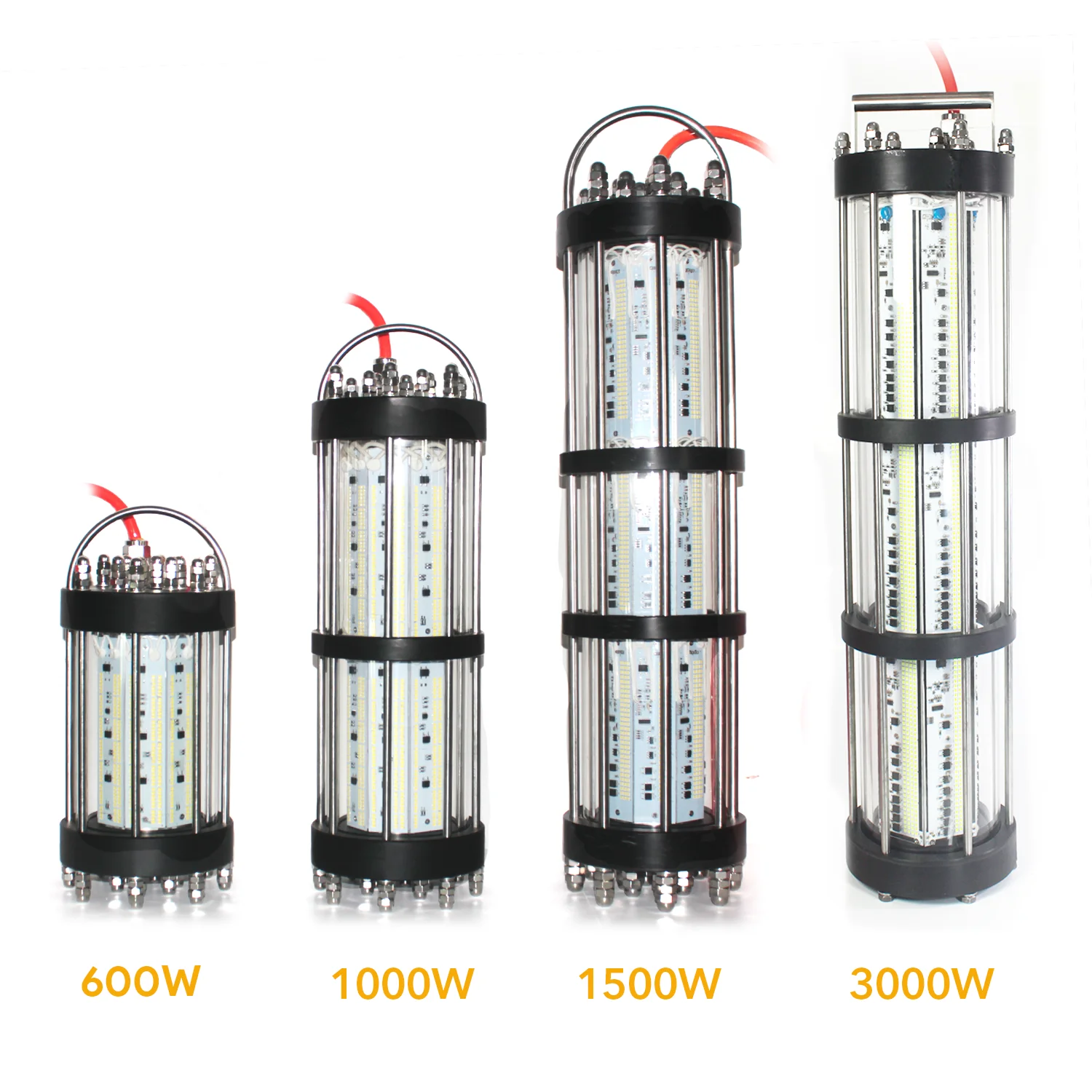  Профессиональный светодиодный фонарь для рыбалки Привлечения Света 1000W LED рыб Охота ночное рыбы сбор