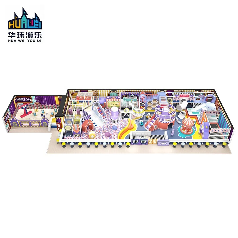 Customized High Quality Commercial Playground Eco-friendly Small Indoor Playground