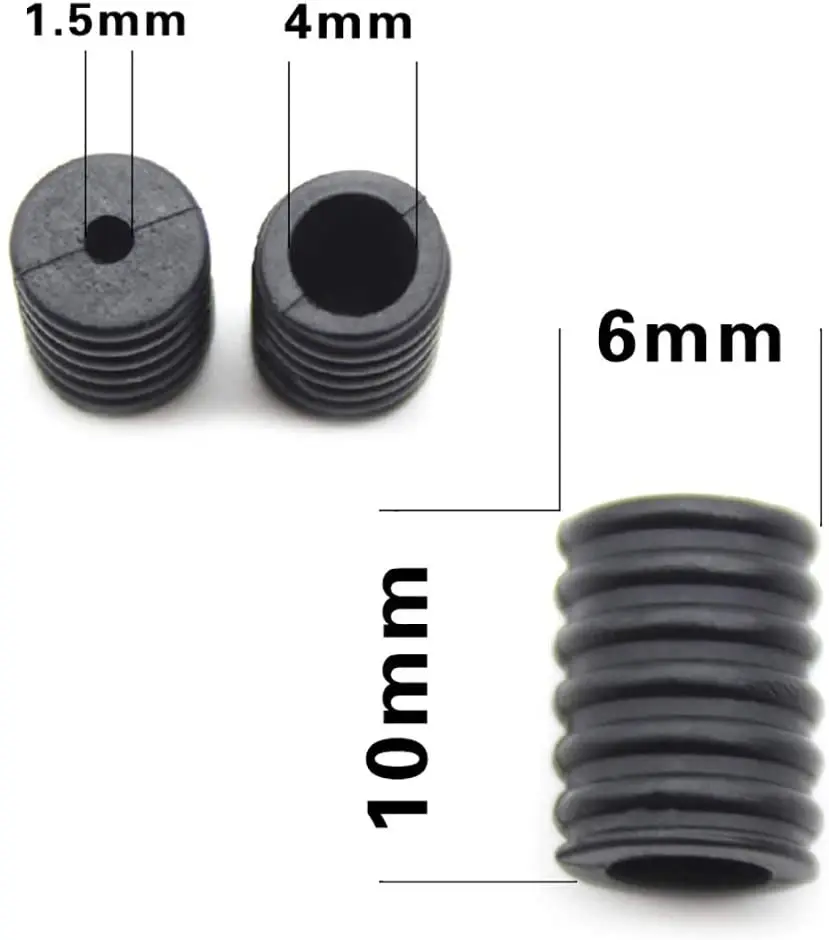 
Anti Slip Cord Lock Rope Hardware Earloop Buckles silicone stopper 