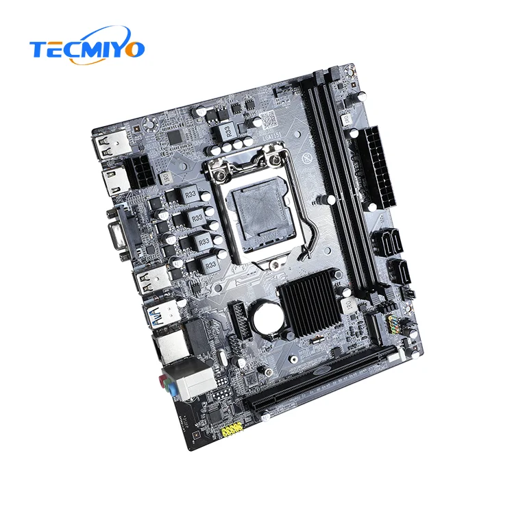 Tecmiyo H310 Motherboard Support Intel 6,7,8,9 Generation Lga1151 Series Cpu 6*com Thin Mini-itx