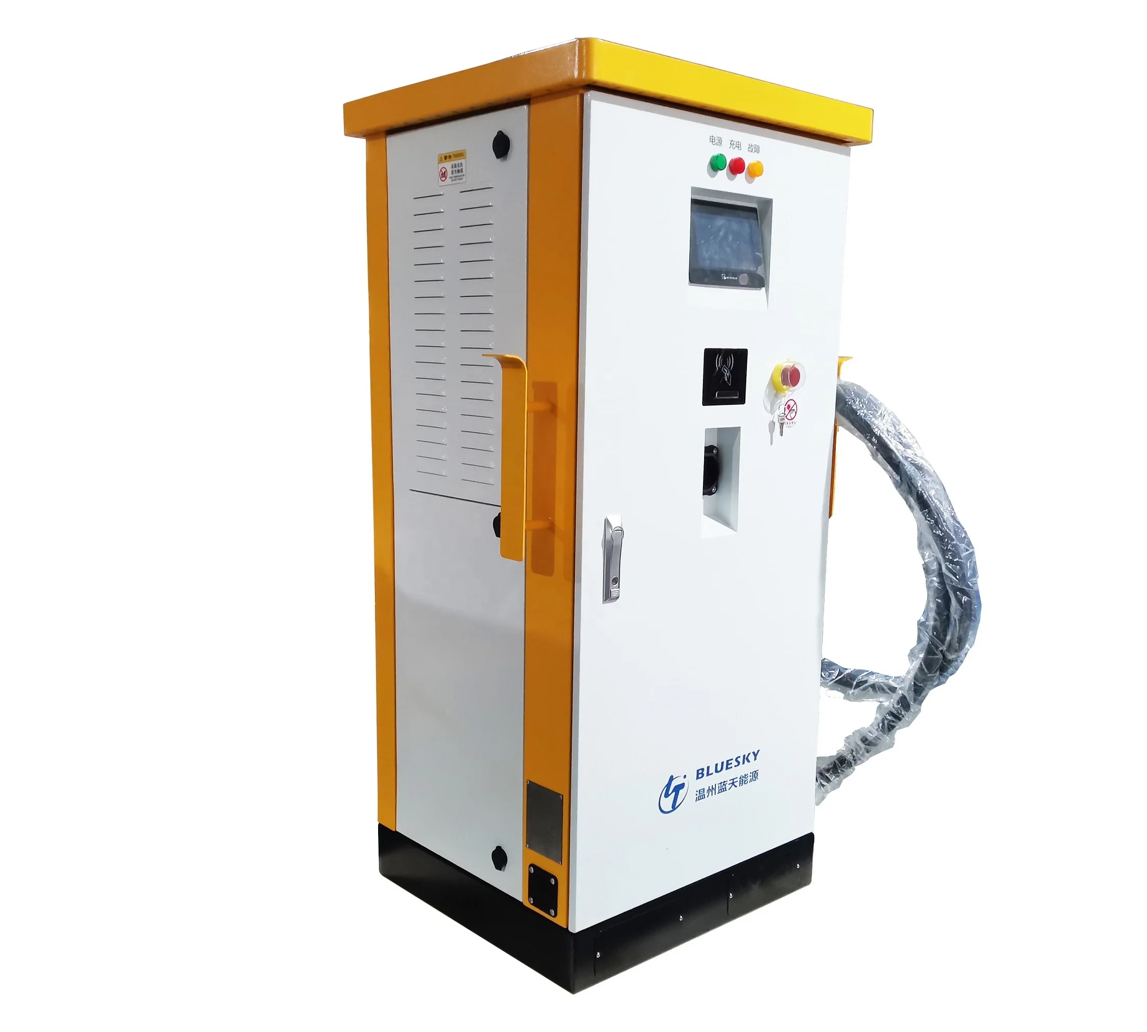 Bluesky Tuv Ce Certificated 90kw Dc Ev Charger Station Ccs 1 Or Ccs 2 Ocpp 1.6j Dc Ev Charger With Charging Gun