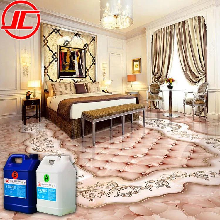 Жидкая эпоксидная смола, высокая прозрачность, декоративная, для 3D-стикера, смолы и эпоксидного пола Hardner для обоев, ванной, кухни