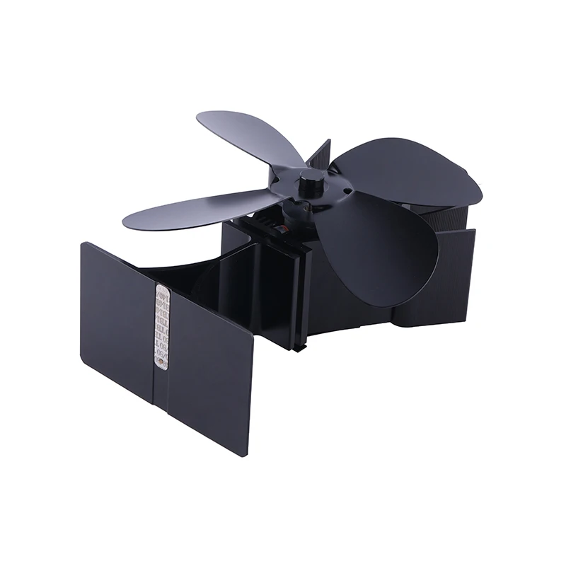 Wood Stove Fan, Fireplace Fan for Wood Burning Stove, Heat Powered Fan
