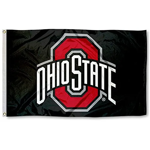 Custom Ohio State Buckeye Stars and Stripes Nation Flag