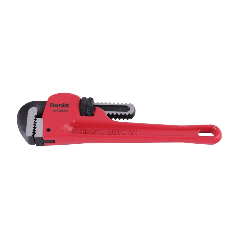 Ronix Model RH-2550 8' Professional Cast Iron Adjustable Heavy Duty Pipe Wrench