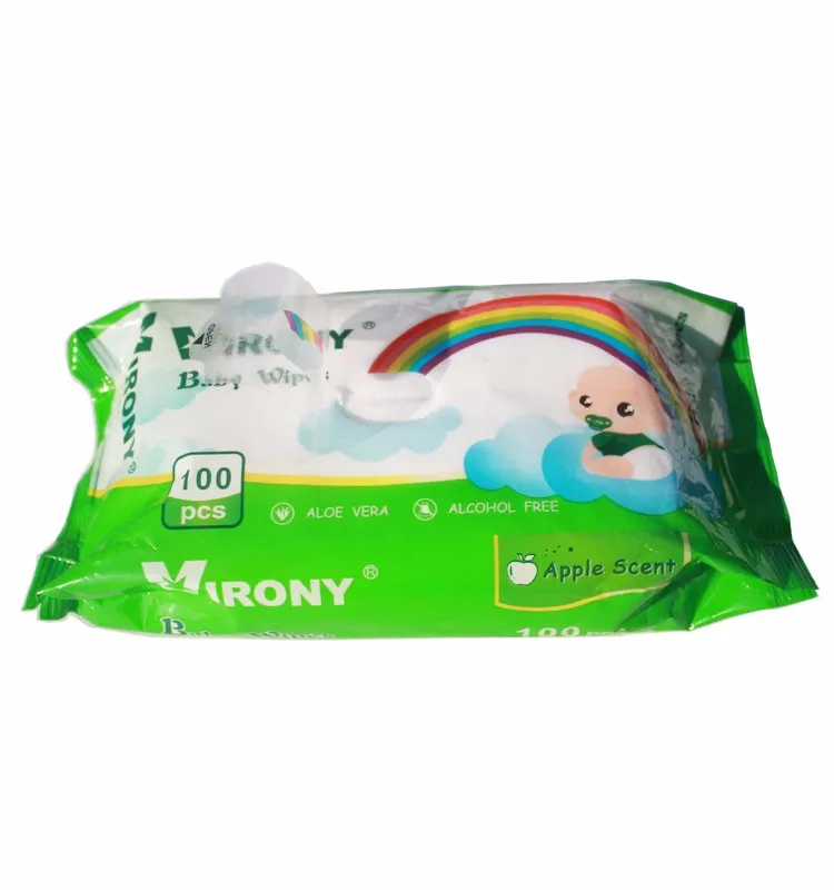 Wholesale Sensitive Baby Wipes With Aloe Vera Unscented Organic Softcare Bamboo Baby Wet Wipe