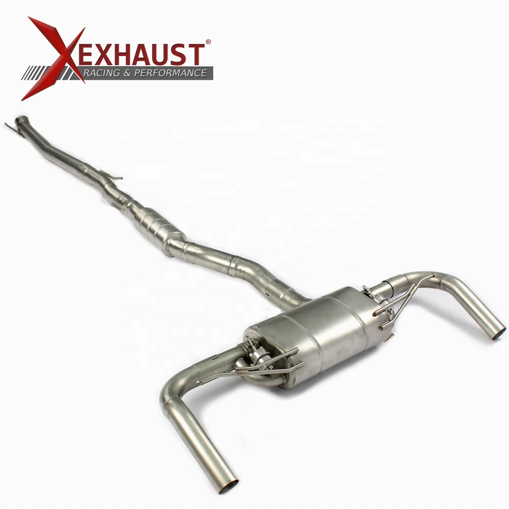 For Mercedes BENZ CLA45 A45 AMG 2.0T 2013-2015 catback exhaust pipes valvetronic exhaust muffler downpipe