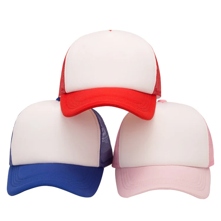 2024 New Arrivals Fashion Embroidery Anime Baseball Cap With Mesh Foam Hat Trucker Cap Custom Logo