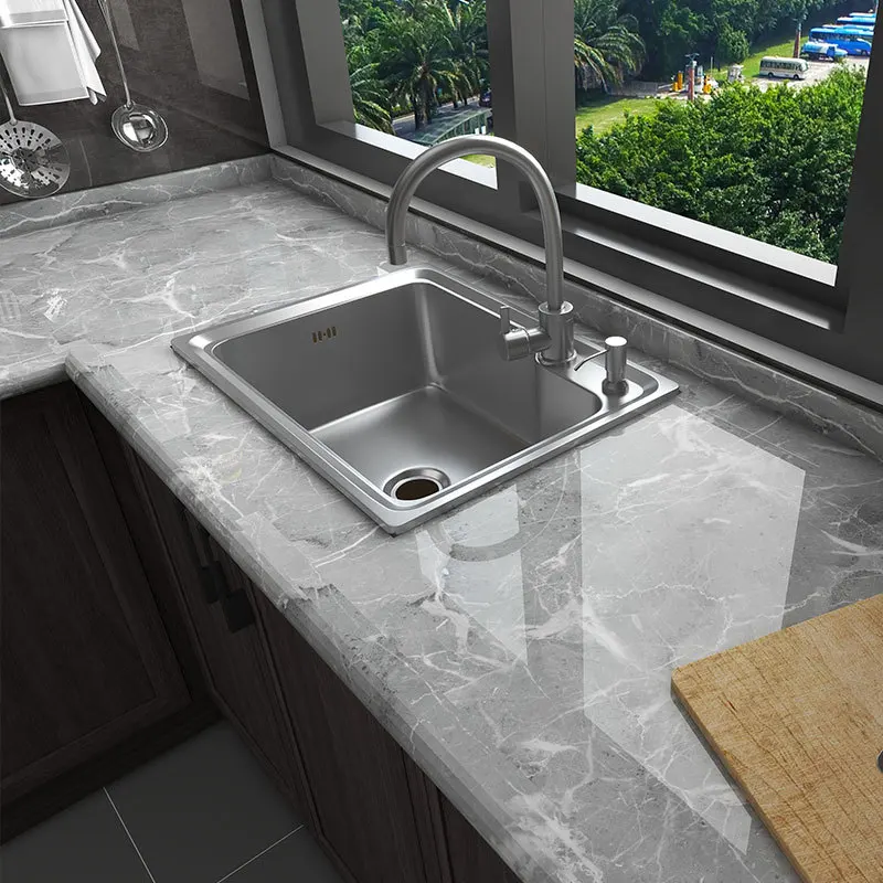 3D Marble tile  wallpaper pvc decorative film self adhesive lows contact paper self adhesive wallpaper for home decor