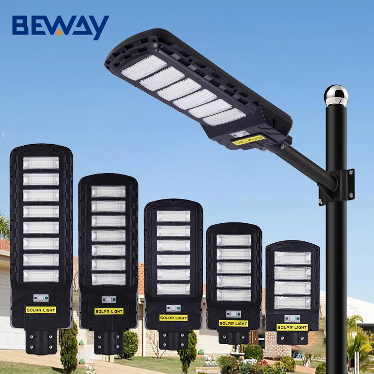 BAWAY Best Products Outdoor Intelligent Waterproof Ip65 Multi-working Mode 200w 250w 300w 350w 400w Solar Street Light Lamp Led