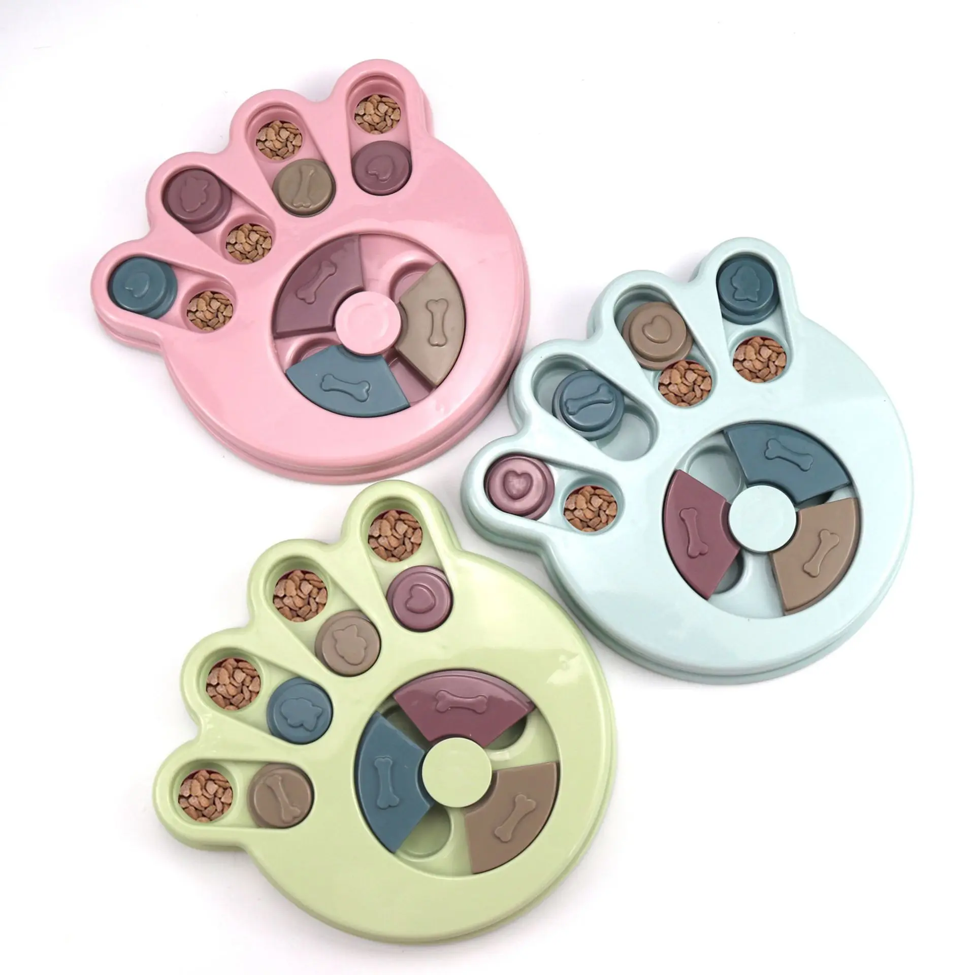 Wholesale Custom Slow Feeding Treat Dispenser Training Interactive Pet Dog Puzzle Toy for Improving IQ