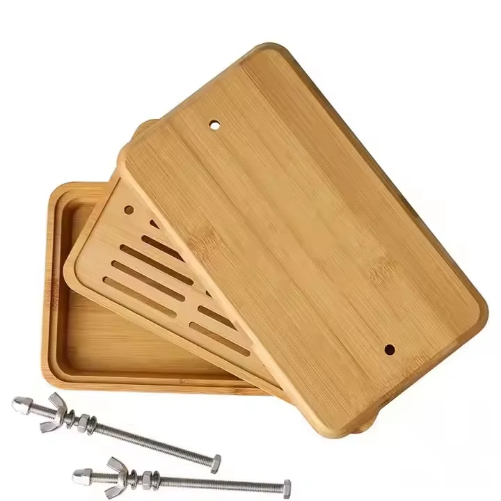 Kitchen Tool Tofu Maker Press Mold Tofu Press Drainer Stainless Steel Bamboo Tofu Press