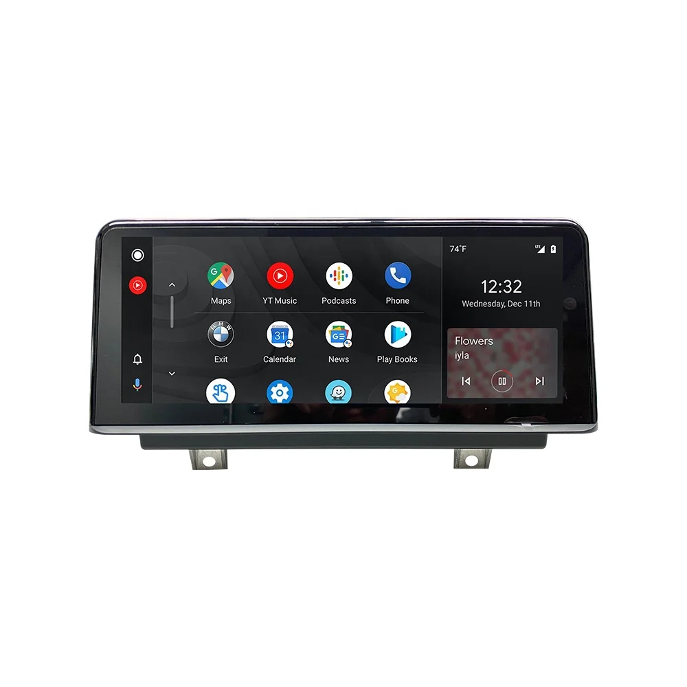 10.25inch IPS car screen for BMW 3 / 4 Series F30 F31 F32 F33 2013-2016  dual system car audio support wireless carplay