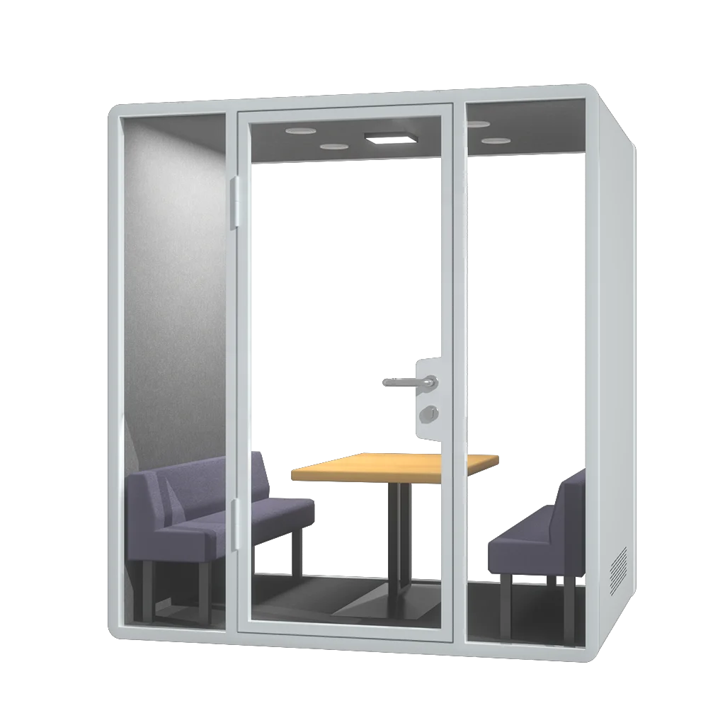 Customized size office privacy pods soundproof phone booth cabin