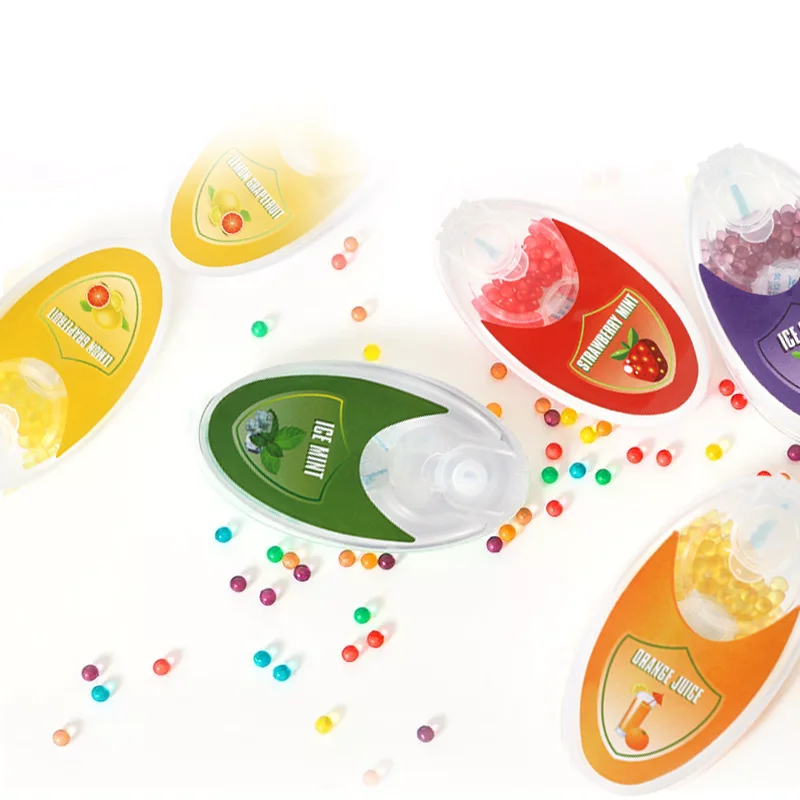hot sale cigarette Balls applicator lighter menthol ball flavor click hubbly bubbly hookah capsules