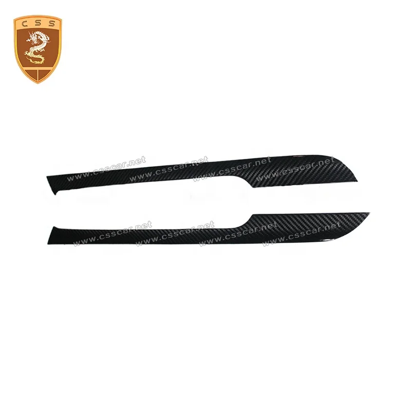 Vehicle Decoration Accessories Interior Car Air Conditioner Control Panel Dashboard Cover For Au Di R8