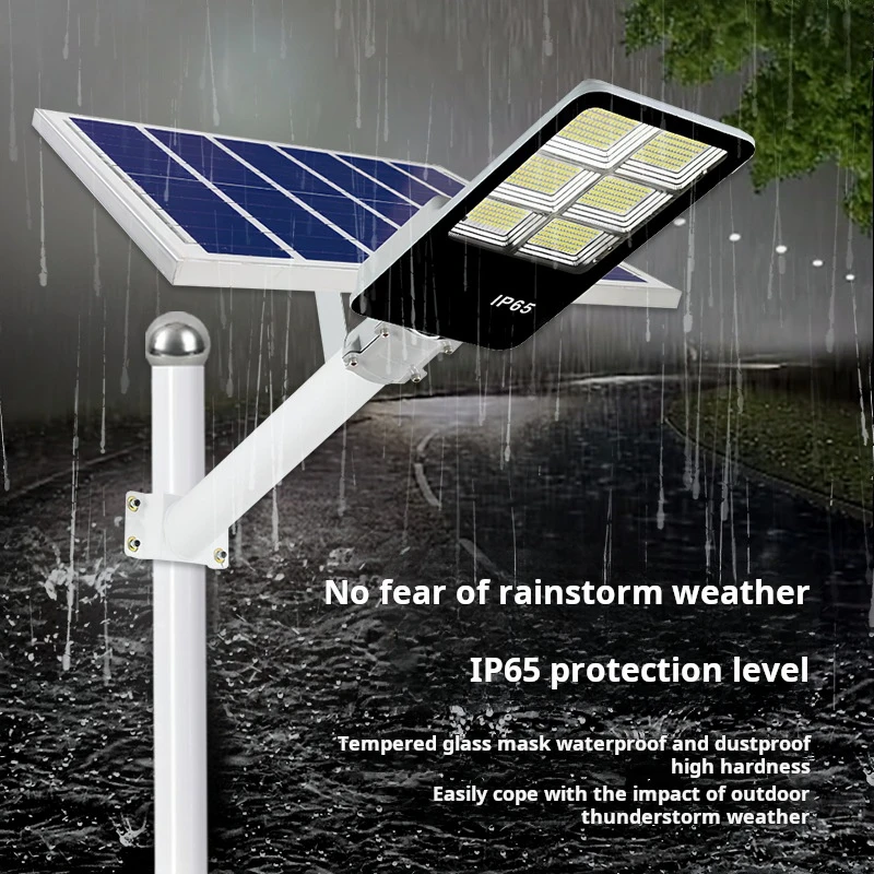 Lampadaires Solaires Remote Control LED Street Light Outdoor High Quality Solar Street Lamp 2 in 1 100w 200w 300w 400w Light