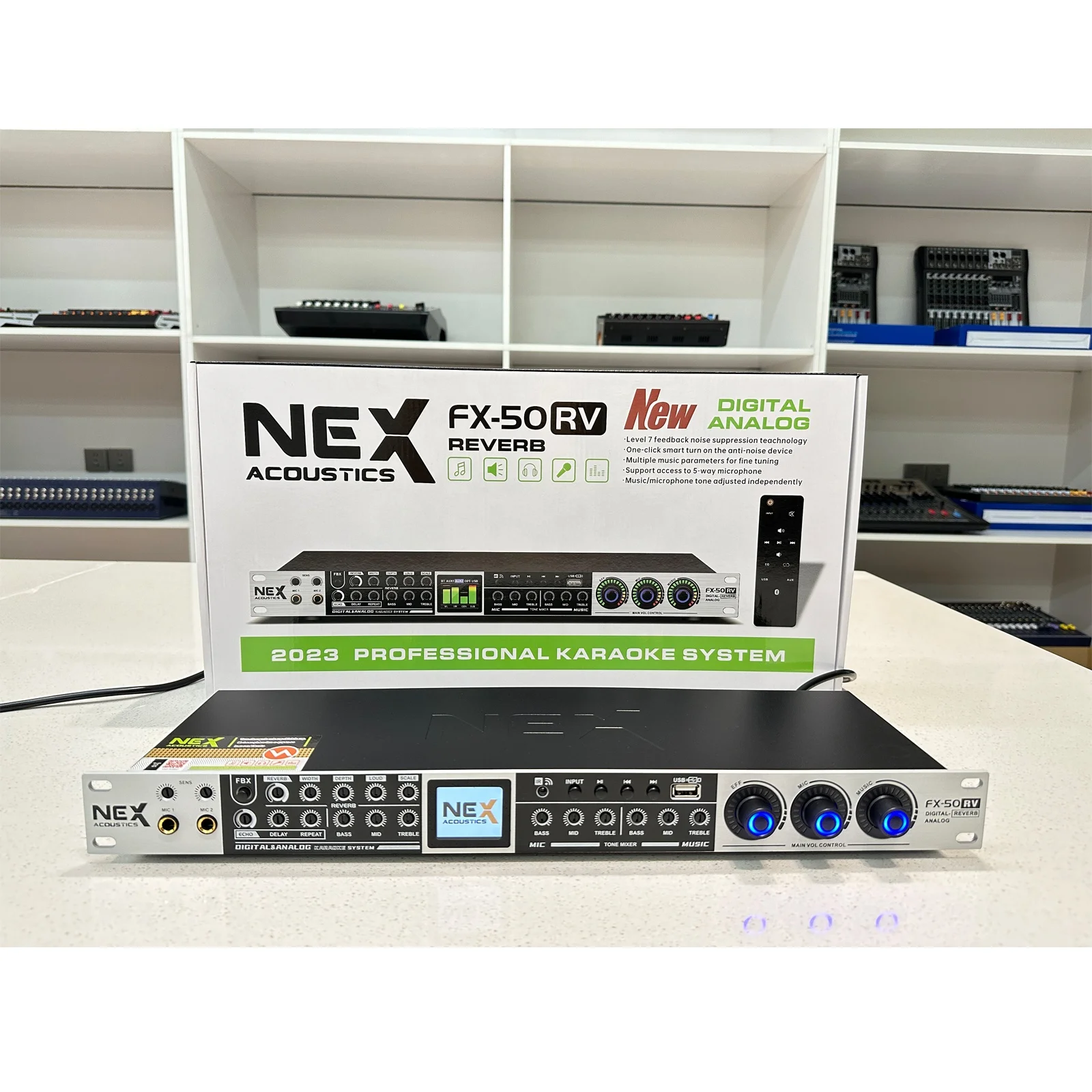 FX-50RV Hot Selling With  Reverb Function Digital Plus Analog Effects Processor