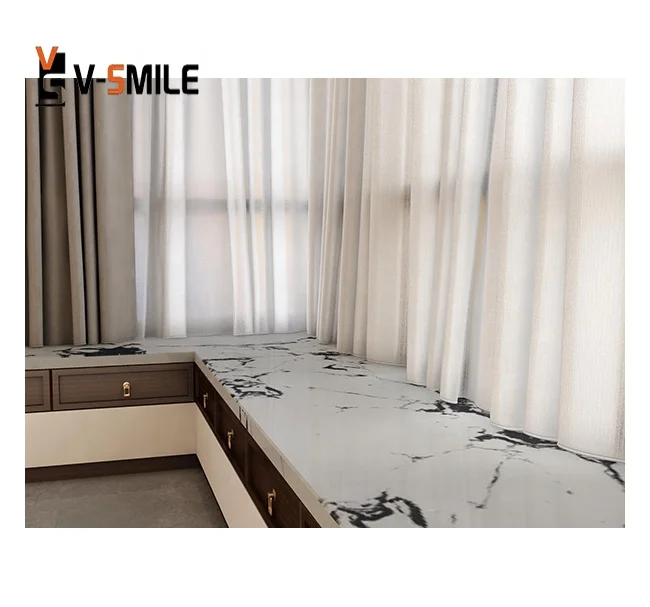 Artificial Panda White Stone Polished Customized Design Window Sill Tiles Stone Door & Window Sills