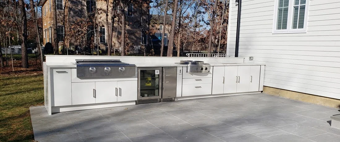 NICOCABINET New Arrivals Resistant Portable bbq Grill Outdoor Kitchen with 304 SS Pizza Oven