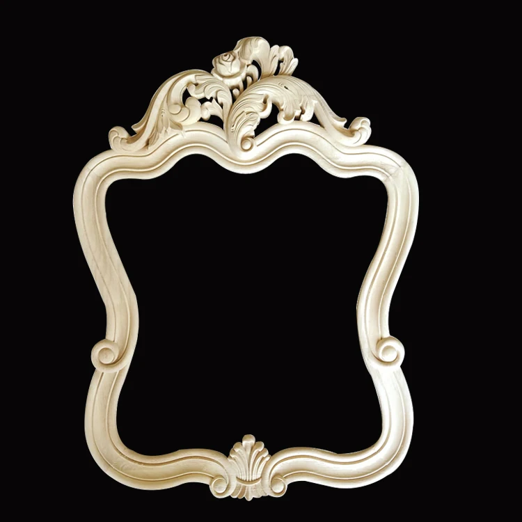 Long life High quality wooden frames mirror wall mirror corner moulding decorative wood mirror frames