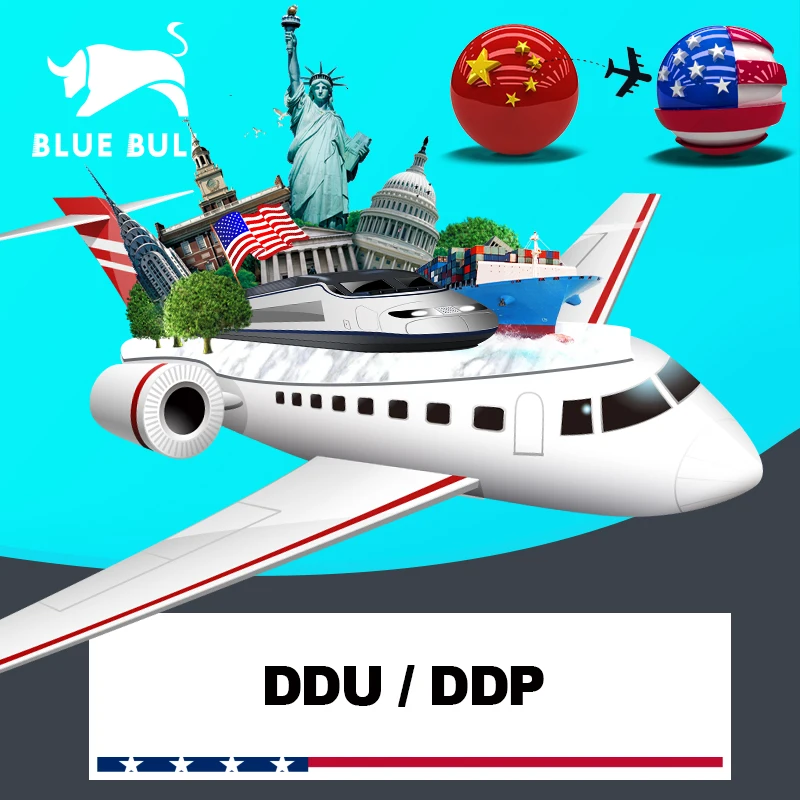 TOP 1 cheapest cost fast shipping service from china to usa LCL FCL DDU DDP freight forwarder agent