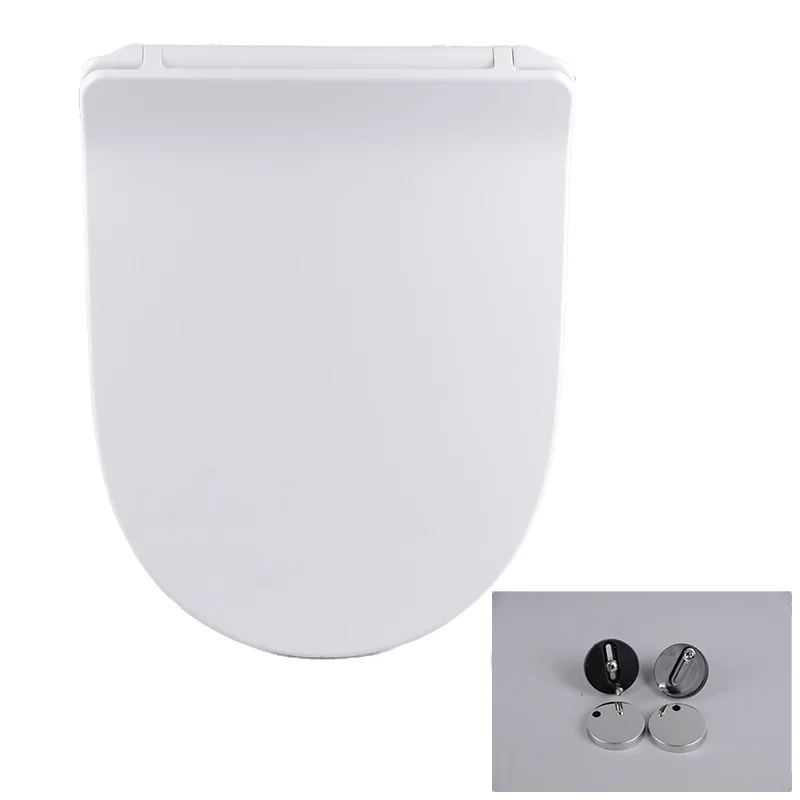 Heavy duty top wc seat cover D desgin uf toilet seat cover