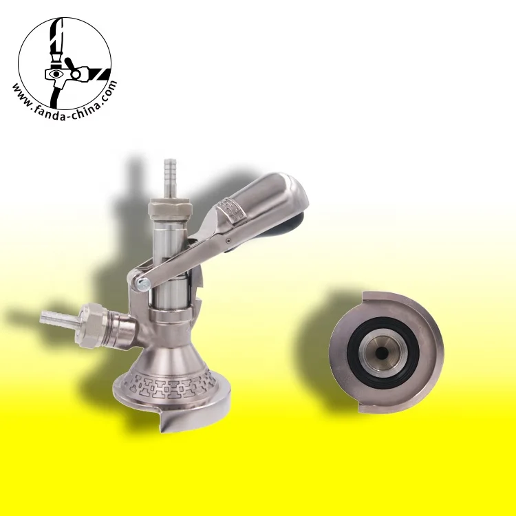 
TWELVETAP A-type Keg Coupler Draft Beer Dispenser For Home Brew Connectors Coupler Head For Home brew Wine Beer coupler Bar Club 
