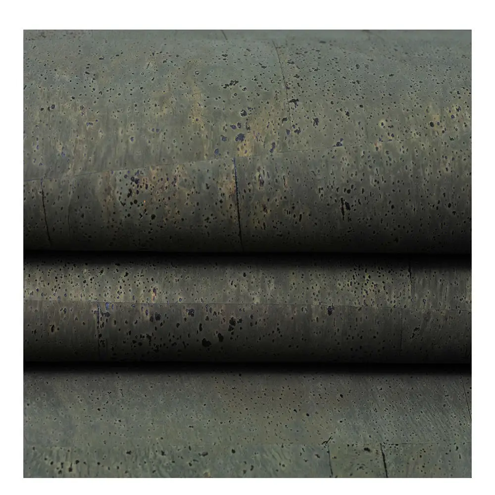 Hot Selling Dyed Color Natural Cork Fabric Cork Leather Fabric for Handbag Notebooks Bag Shoes Wallpaper