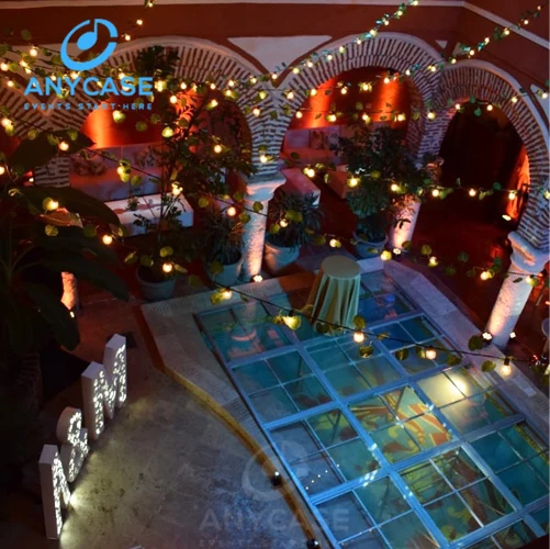 plexiglass aluminum stage truss Stock Height Adjustable Bar club stage triangle truss