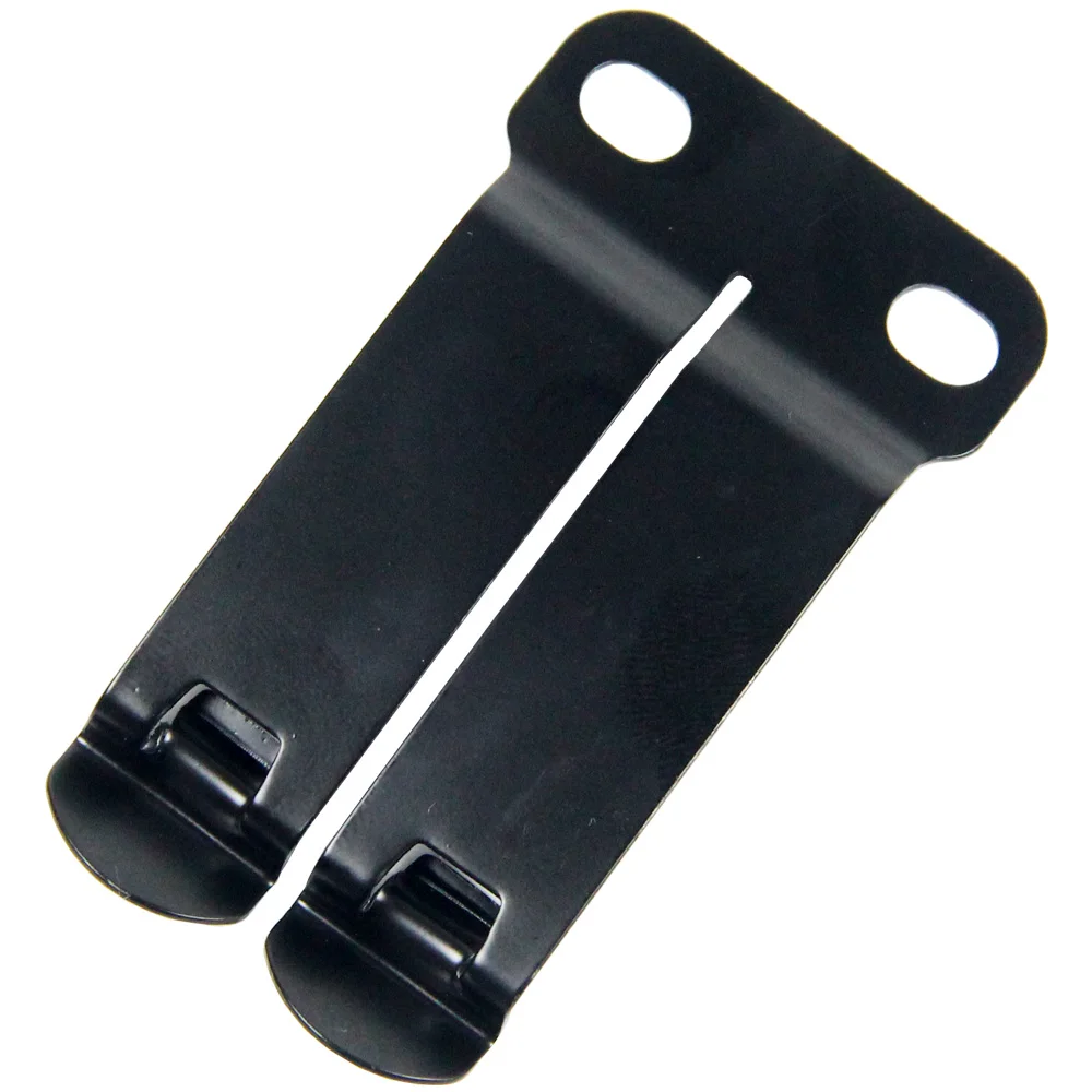 IWB 3CR13 Stainless Steel Belt Clip Grip Hook Loop for Kydex Leather Hybrid Holster Making With Assemble Screw