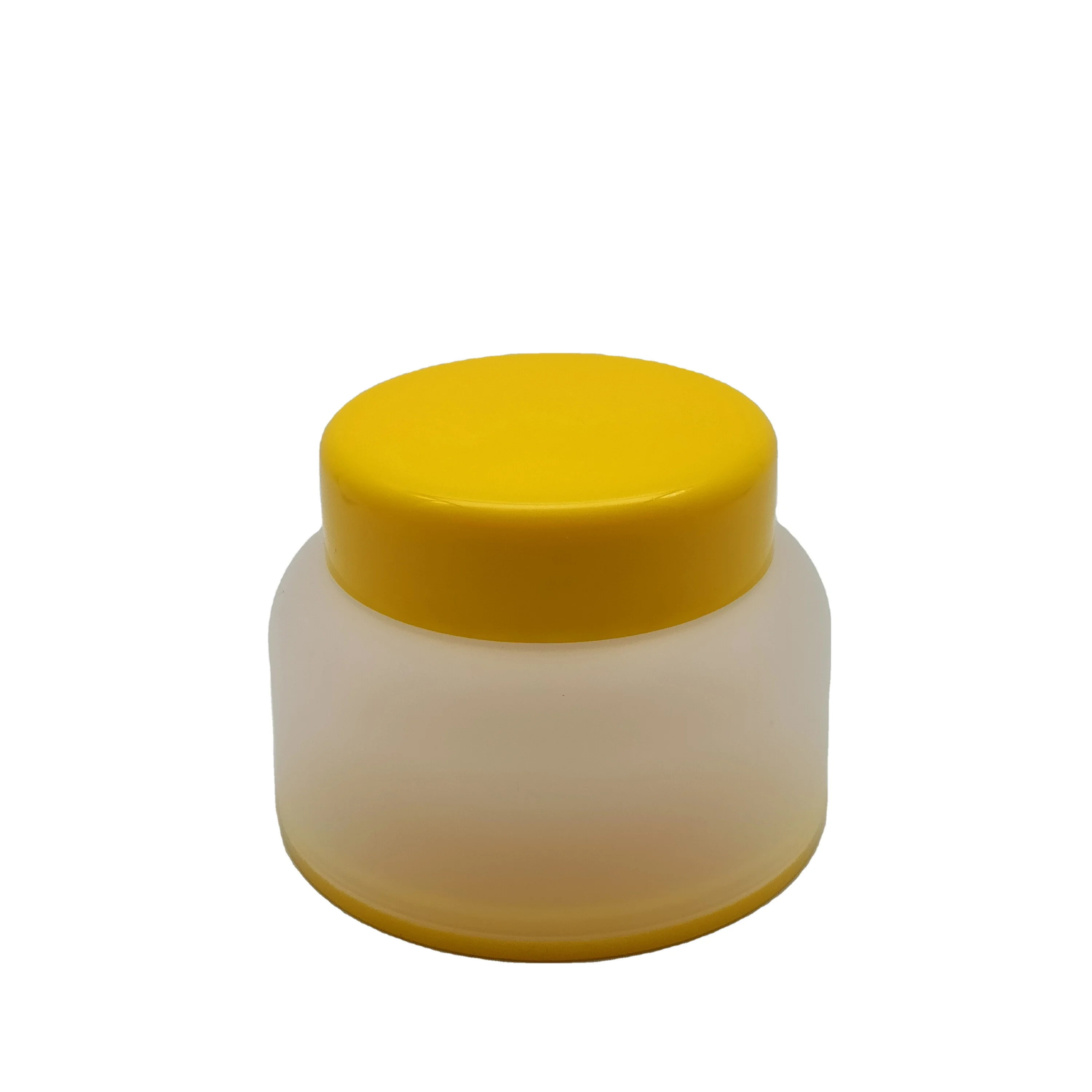 low moq cosmetics packaging 50 g plastic pot eye cream jar
