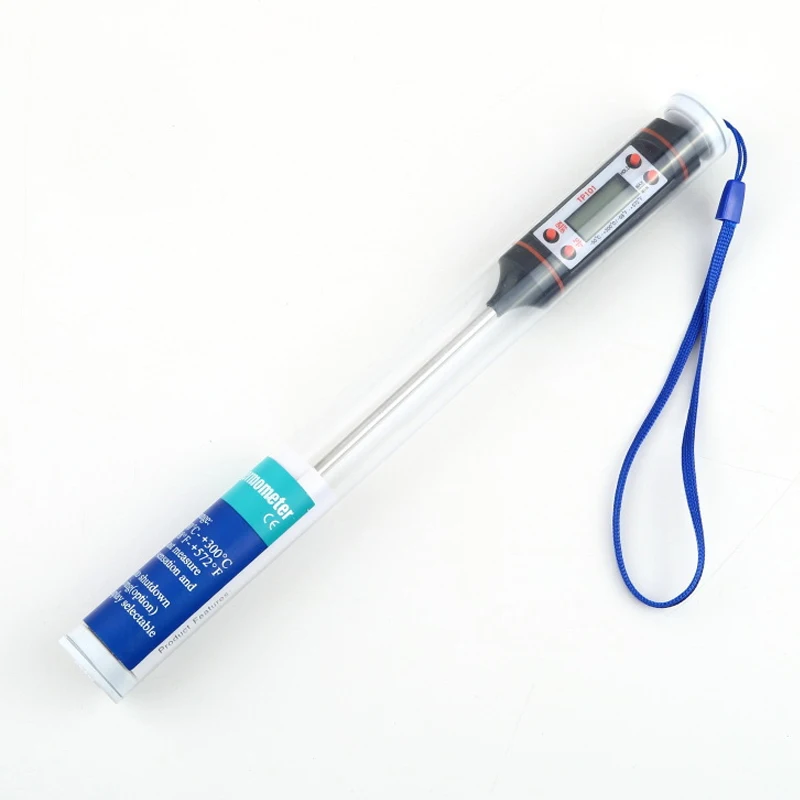 Tp-101 Digital Meat Thermometer Cooking Food Kitchen Bbq Probe Water Milk Oil Liquid Oven Thermometer Digital
