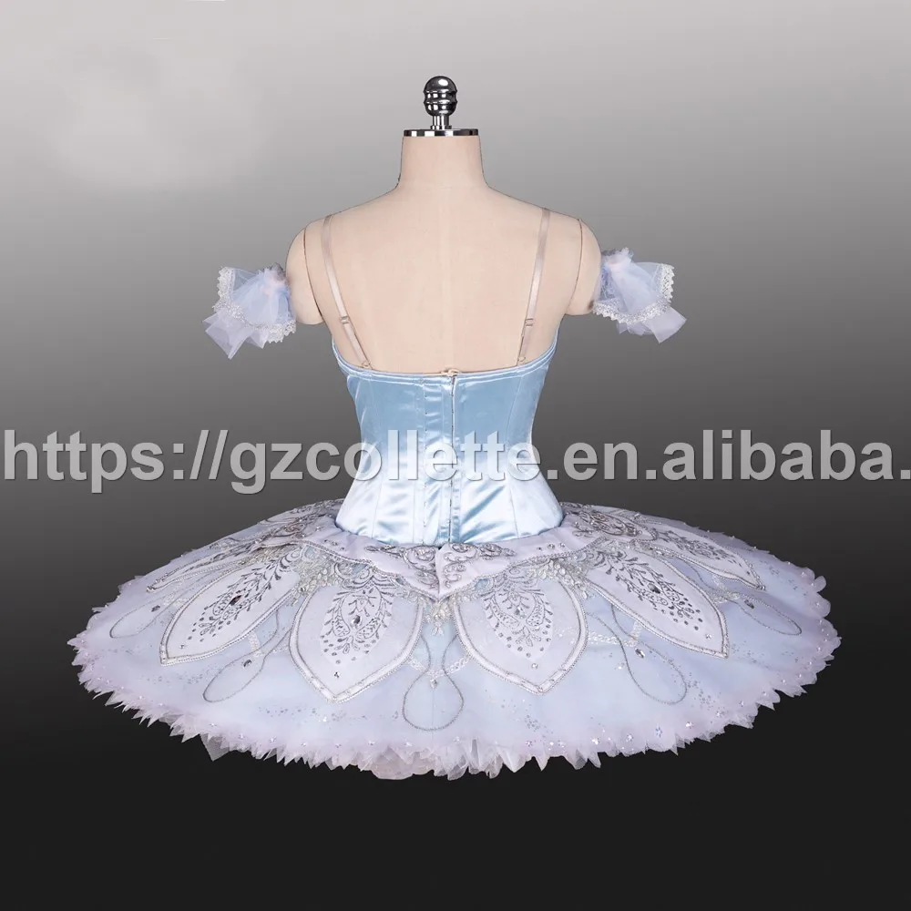 Girls ballet tutu  adult customized classical BLUE fairy dance dress  women competition 12 layers Ballet  tutu professional