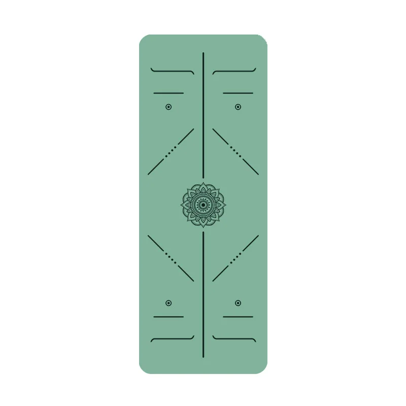 Linefar Fitness Hot Selling Custom Yoga Mat Home Exercise Premium Quality Non-slip Natural Cork TPE Yoga Mat