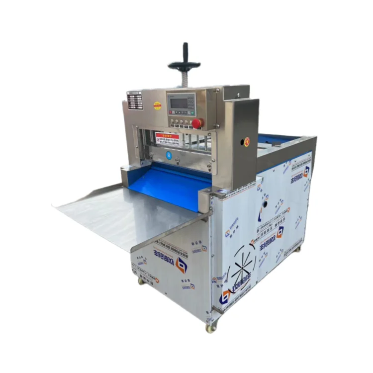 New Beef and Mutton Slicer Cutting Machine Home Use Motorized Meat Chopper for Chilled Mutton Rolls and Slices