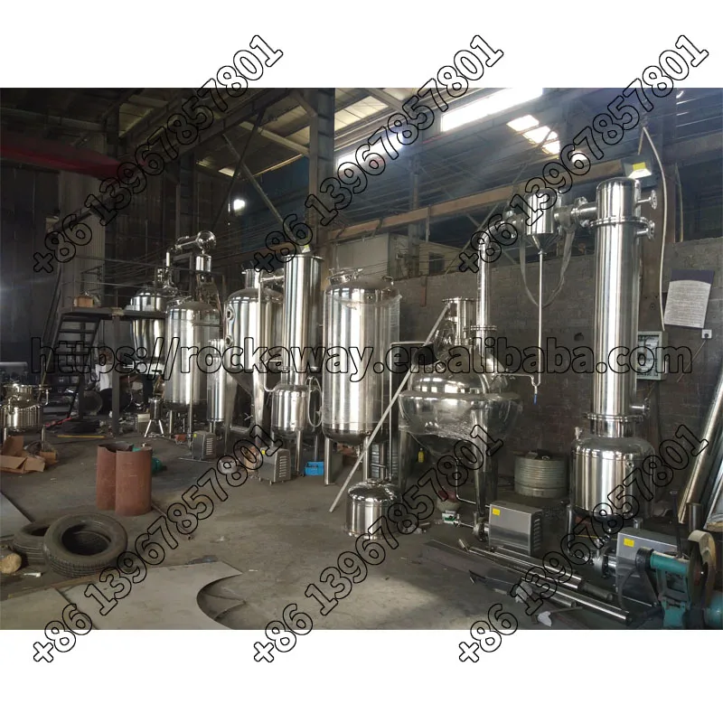 Factory customized heat reflux extraction and concentration unit plant extraction and concentration production line equipment
