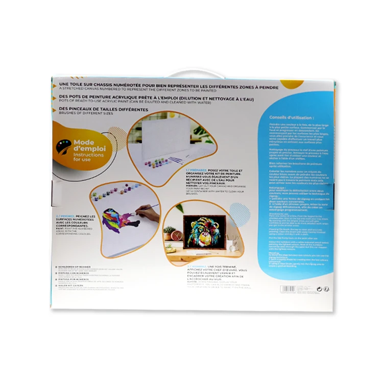 Custom DIY Painting Kit Peinture Paint by Numbers for Adults Children Kids