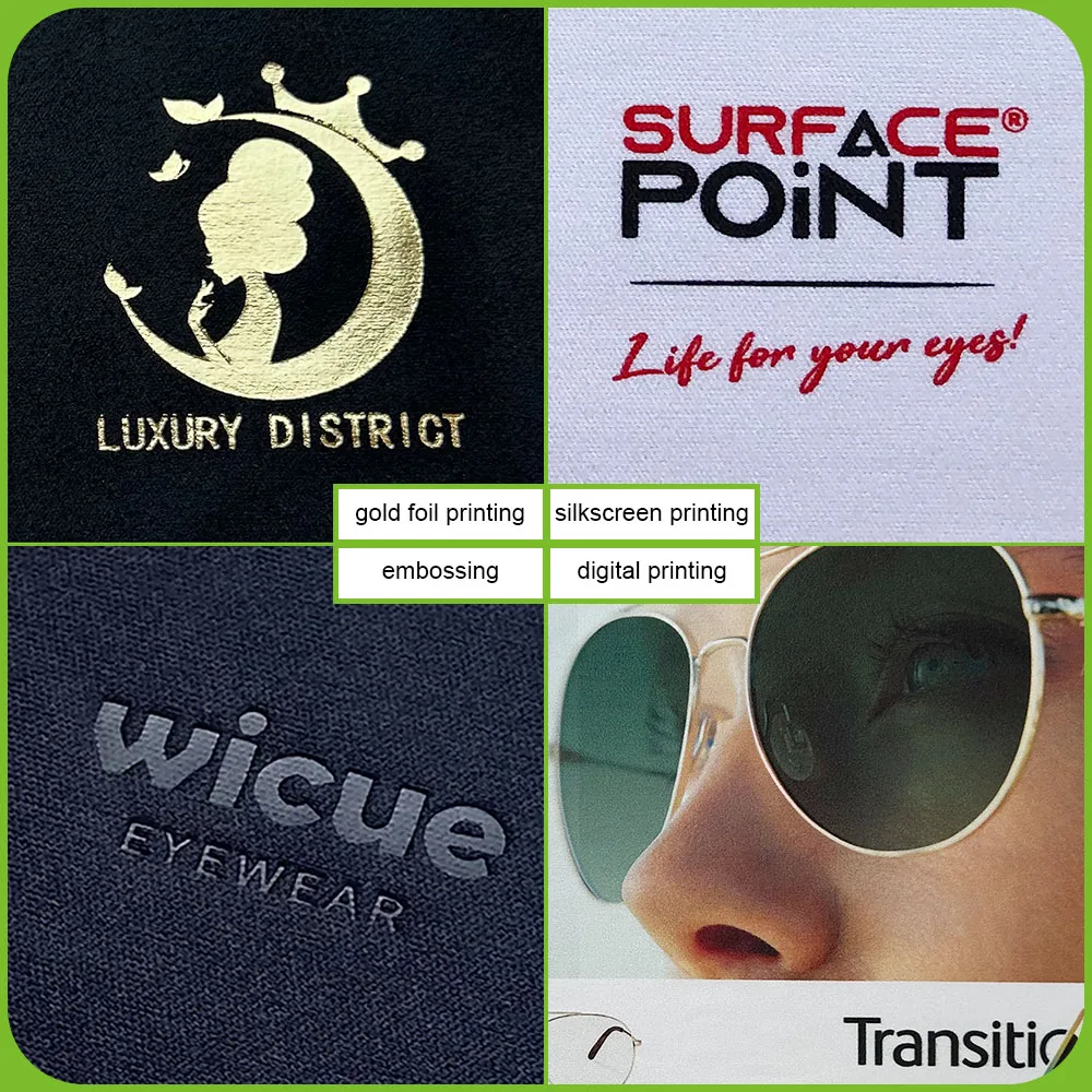 Wholesale custom logo suede microfiber lens cleaning cloth wiper cloth for screen eyeglasses phone laptop