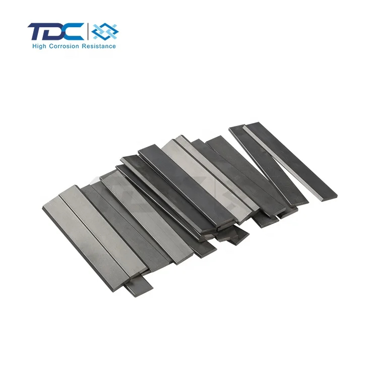 Tungsten Carbide Belt Cleaner Conveyor Carbide Tipped Blades Knives with high quality