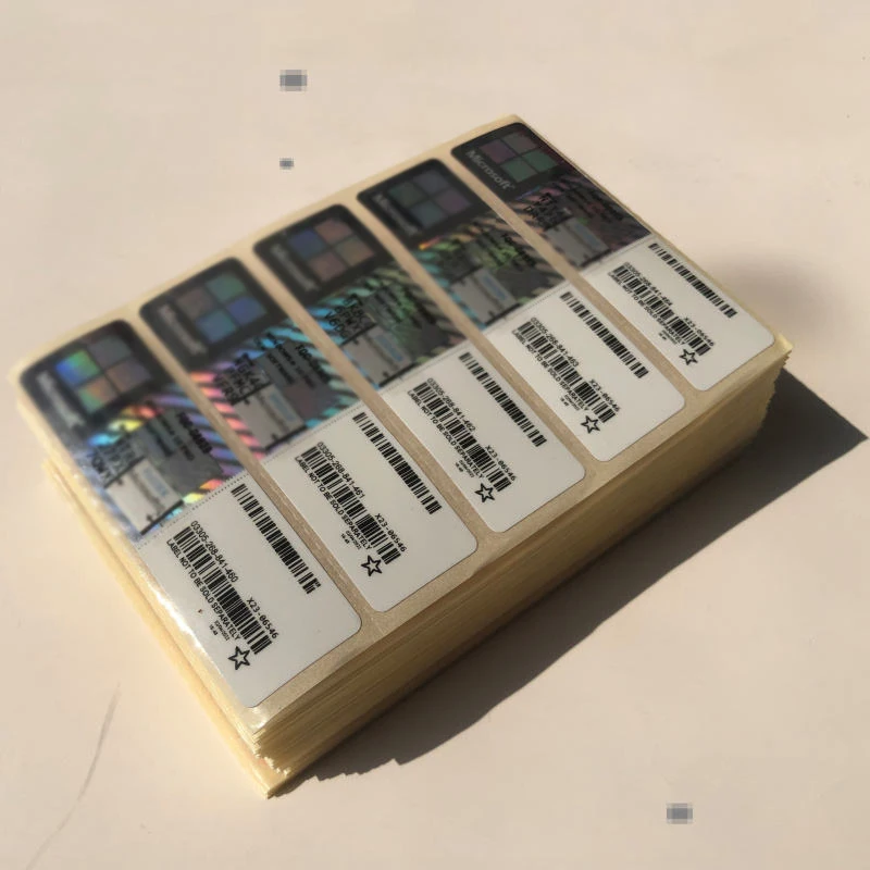 Win 10 Professional Pro Coa наклейка OEM ключ 6 месяцев Гарантированная Бесплатная